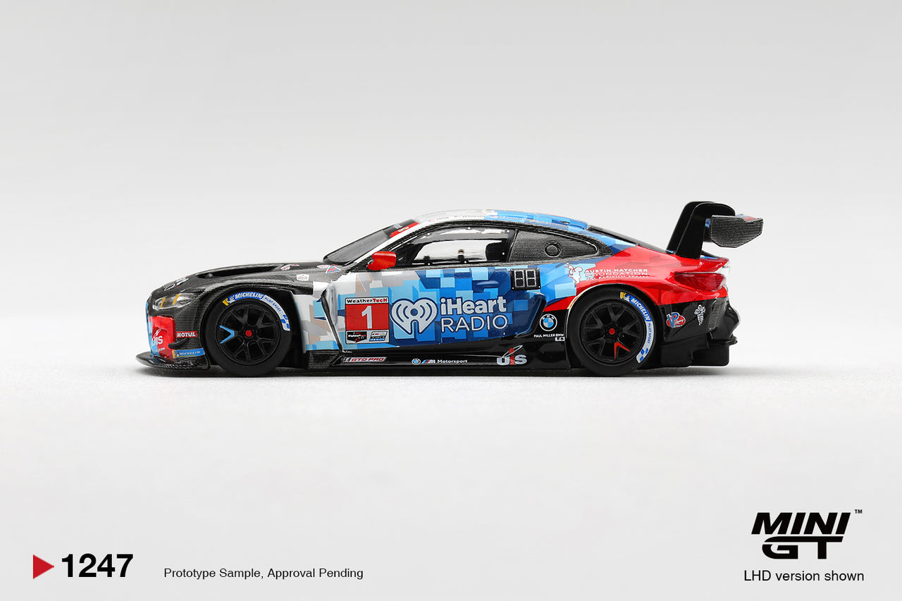 PRE-ORDER Mini GT 1:64 BMW M4 GT3 EVO #1 Paul Miller Racing 2025 IMSA Daytona 24 Hrs MGT01247-L