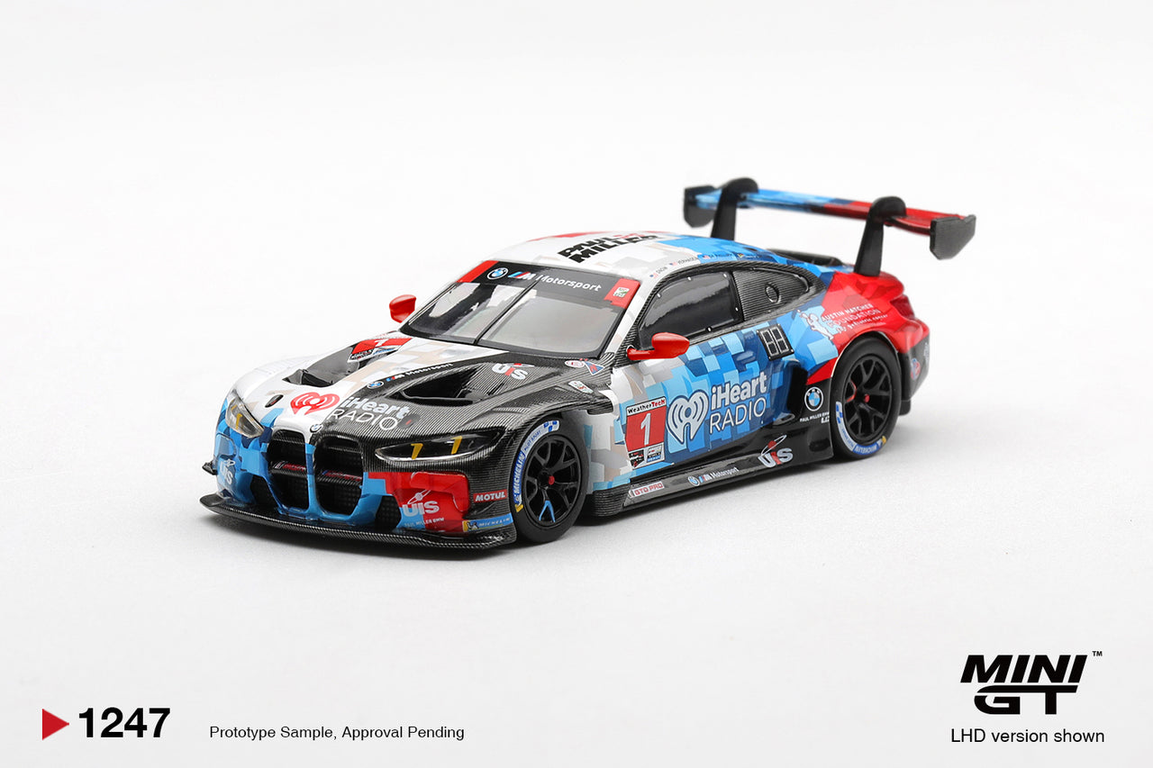PRE-ORDER Mini GT 1:64 BMW M4 GT3 EVO #1 Paul Miller Racing 2025 IMSA Daytona 24 Hrs MGT01247-L