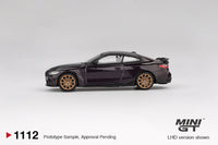 Thumbnail for PRE-ORDER Mini GT 1:64 BMW M4 M-Performance G82 Daytona Violet MGT01112-R
