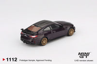 Thumbnail for PRE-ORDER Mini GT 1:64 BMW M4 M-Performance G82 Daytona Violet MGT01112-R