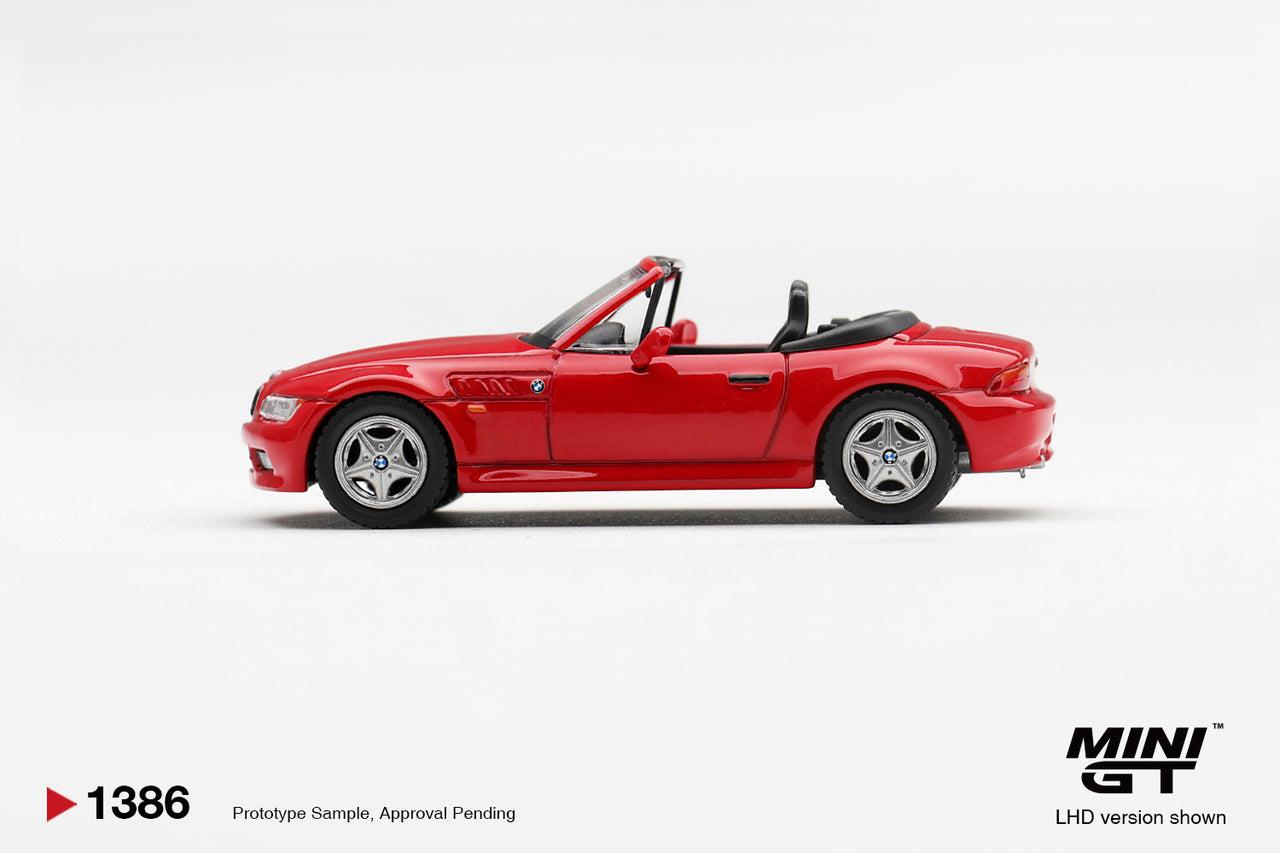 PRE-ORDER Mini GT 1:64 BMW Z3 Hellrot MGT01386-R