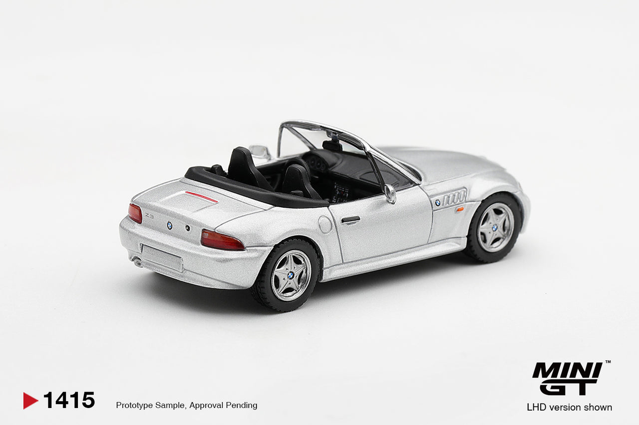 PRE-ORDER Mini GT 1:64 BMW Z3 Titanium Silver MGT01415-R
