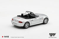Thumbnail for PRE-ORDER Mini GT 1:64 BMW Z3 Titanium Silver MGT01415-R