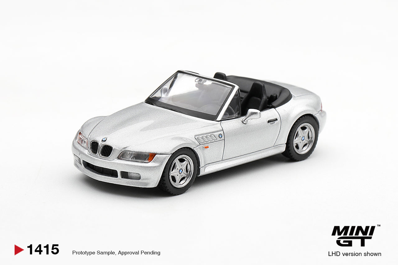 PRE-ORDER Mini GT 1:64 BMW Z3 Titanium Silver MGT01415-R
