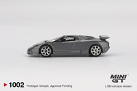 Thumbnail for PRE-ORDER Mini GT 1:64 Bugatti EB110 GT Grigio Scuro MGT01002-L