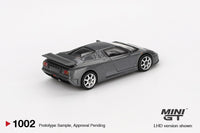 Thumbnail for PRE-ORDER Mini GT 1:64 Bugatti EB110 GT Grigio Scuro MGT01002-L