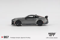 Thumbnail for PRE-ORDER Mini GT 1:64 Ford Mustang Dark Horse 2024 Carbonized Gray MGT00957-R
