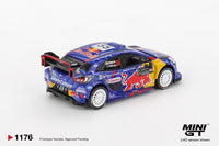 Thumbnail for PRE-ORDER Mini GT 1:64 Ford Puma Rally1 #55 M-Sport Ford WRT 2025 Rally Monte-Carlo MGT01176-L