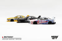 Thumbnail for PRE-ORDER Mini GT 1:64 INOZETEK x Liberty Walk R32 Set 2026 Show Edition MGTS0027