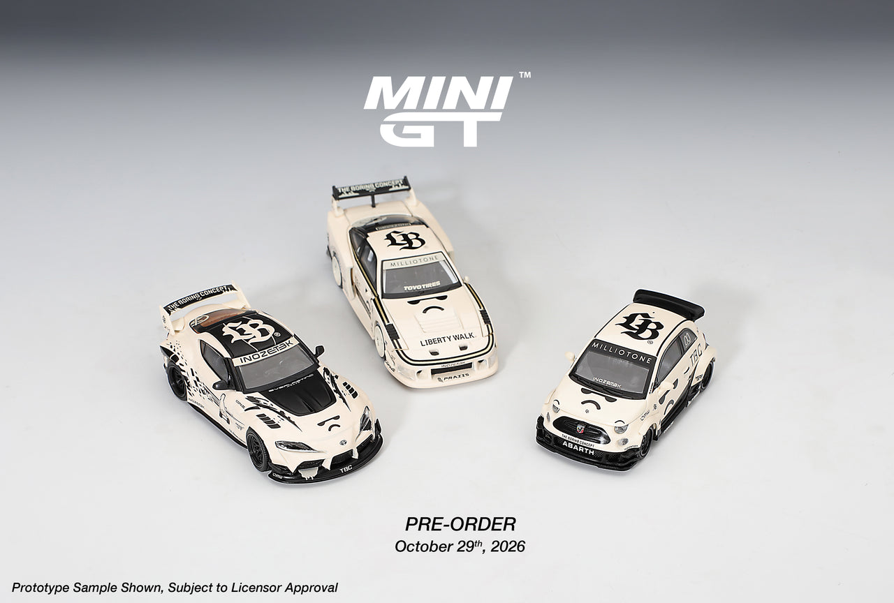 PRE-ORDER Mini GT 1:64 INOZETEK x TBC Set 2026 Show Edition MGTS0028