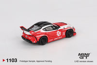 Thumbnail for PRE-ORDER Mini GT 1:64 LB★WORKS Toyota GR Supra Red/White MGT01103-L