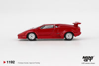 Thumbnail for PRE-ORDER Mini GT 1:64 Lamborghini Countach 25th Anniversary Red MGT01192-L