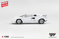 Thumbnail for PRE-ORDER Mini GT 1:64 Lamborghini Countach LP500S White MGT01366-L
