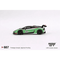 Thumbnail for PRE-ORDER Mini GT 1:64 Lamborghini Huracán GT3 EVO2 Presentation MGT00687-L