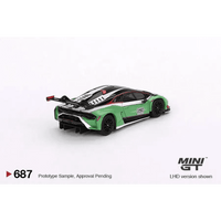 Thumbnail for PRE-ORDER Mini GT 1:64 Lamborghini Huracán GT3 EVO2 Presentation MGT00687-L