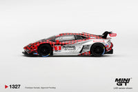 Thumbnail for PRE-ORDER Mini GT 1:64 Lamborghini Huracan GT3 EVO2 #9 Pfaff Motorsports 2025 IMSA WeatherTech GTD Pro MGT01327-L