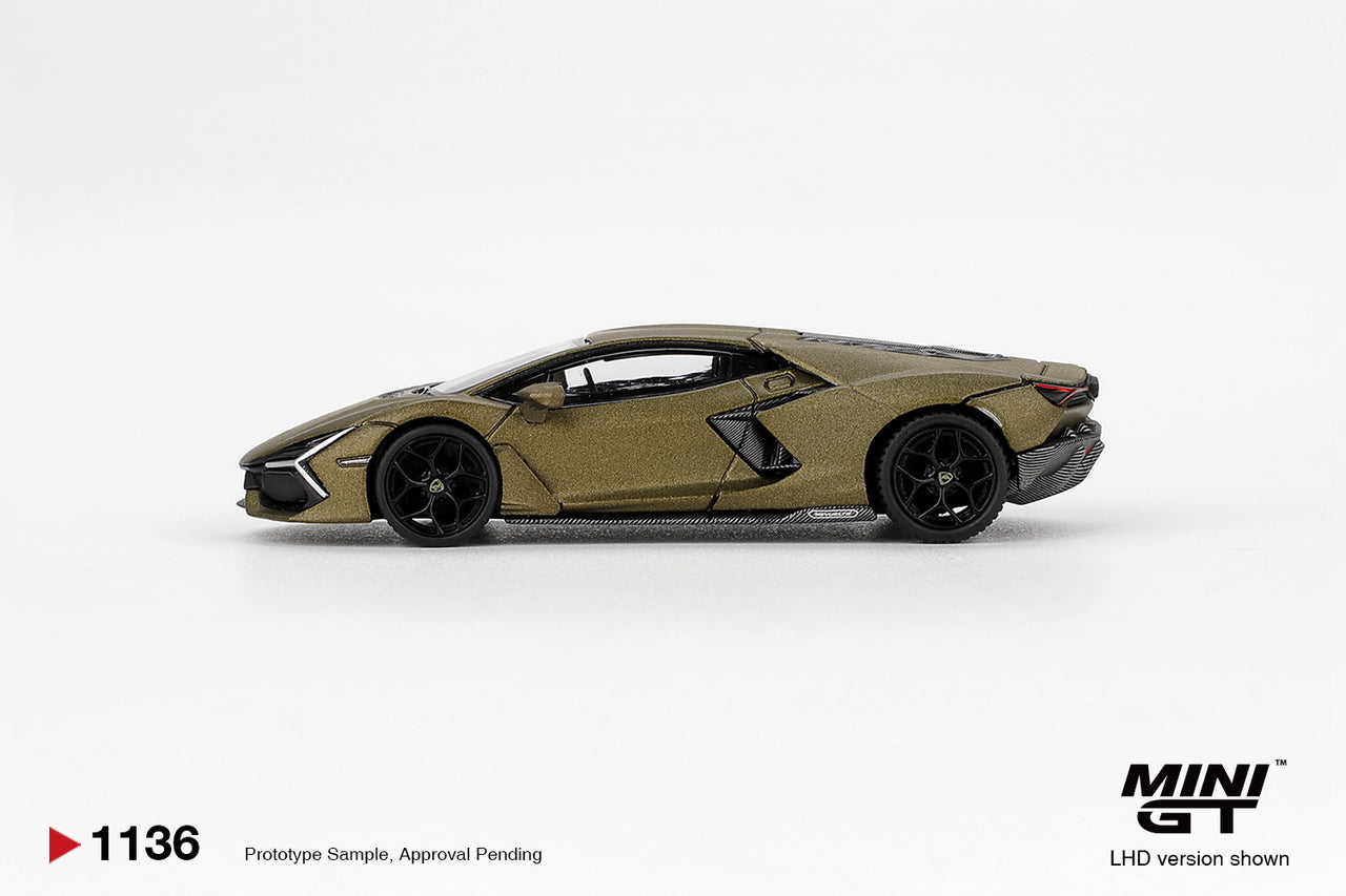 PRE-ORDER Mini GT 1:64 Lamborghini Revuelto Verde Gea Matte MGT01136-R