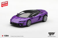Thumbnail for PRE-ORDER Mini GT 1:64 Lamborghini Temerario Viola Pasifae MGT01394-R