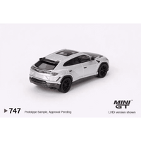 Thumbnail for PRE-ORDER Mini GT 1:64 Lamborghini Urus Performante Grigio Nimbus MGT00747-R