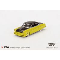 Thumbnail for PRE-ORDER Mini GT 1:64 Lincoln Capri 1954 Lime Yellow MGT00794-L