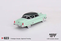 Thumbnail for (PRE-ORDER) Mini GT 1:64 Lincoln Capri 1954 Parklane Green / Bloomfield Green MGT00623-L