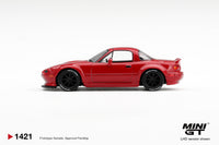 Thumbnail for PRE-ORDER Mini GT 1:64 Mazda MX-5 NA Pandem Classic Red MGT01421-R