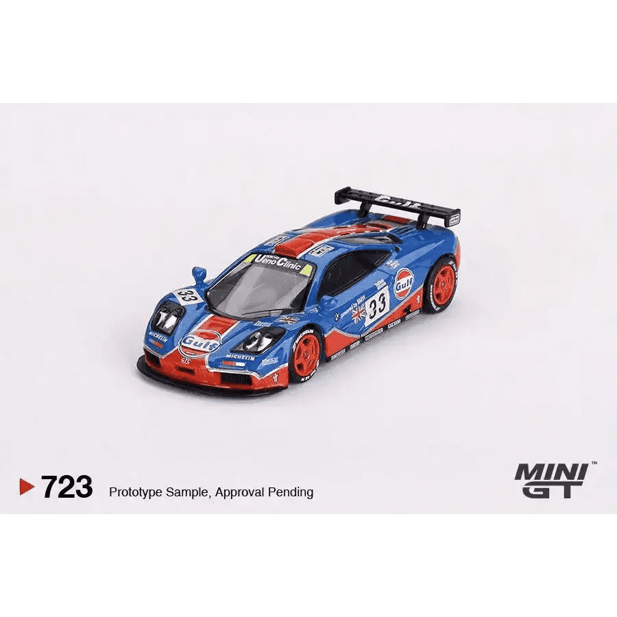 PRE-ORDER Mini GT 1:64 McLaren F1 GTR #33 1996 Le Mans 24Hr MGT00723-L