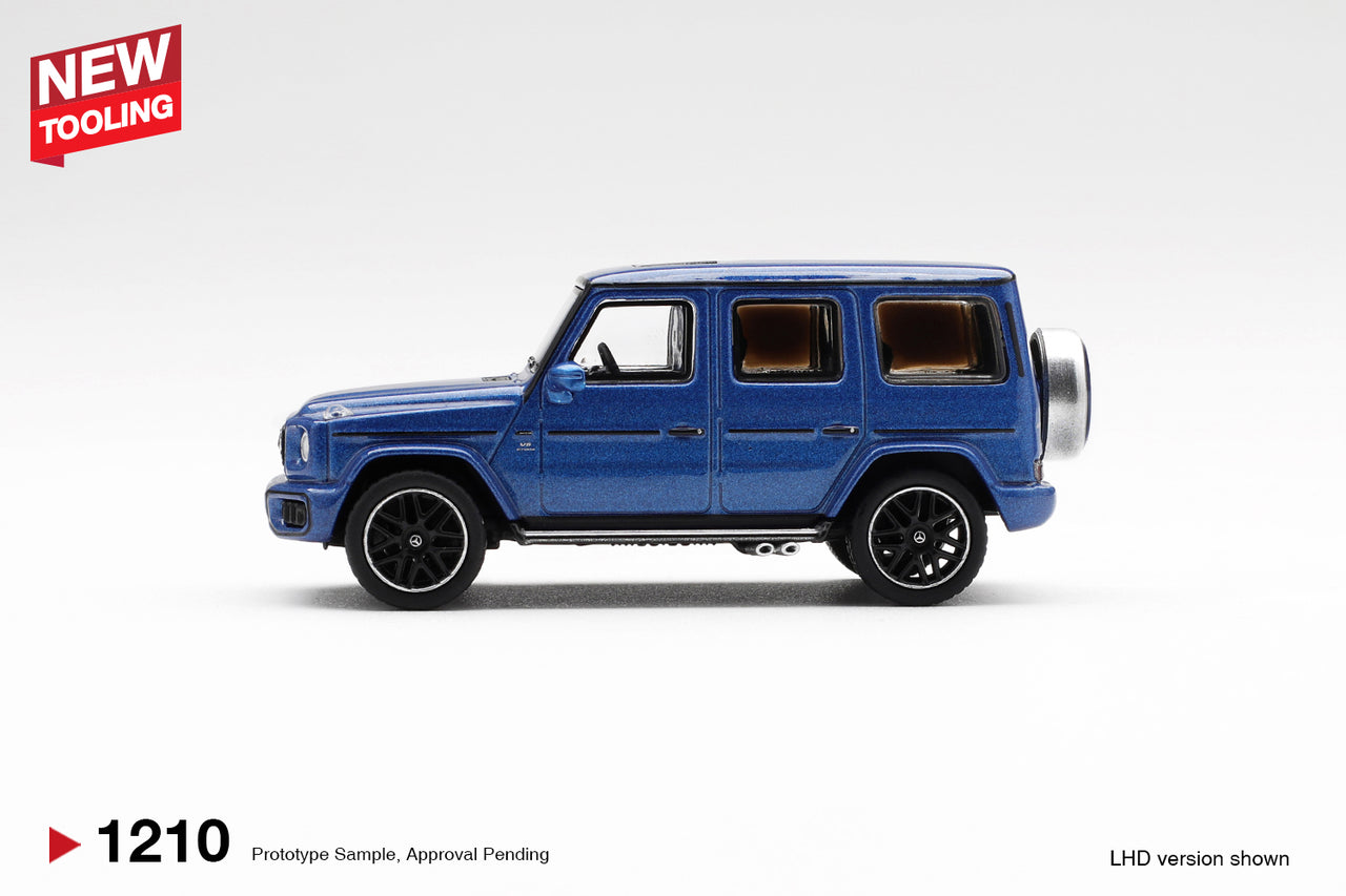 PRE-ORDER Mini GT 1:64 Mercedes-AMG G 63 Dark Blue Metallic MGT01210-R
