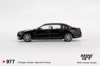 Thumbnail for PRE-ORDER Mini GT 1:64 Mercedes-Maybach S680 Black MGT00977-L