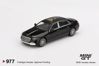 Thumbnail for PRE-ORDER Mini GT 1:64 Mercedes-Maybach S680 Black MGT00977-L