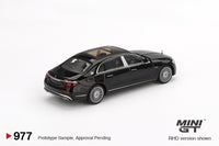 Thumbnail for PRE-ORDER Mini GT 1:64 Mercedes-Maybach S680 Black MGT00977-L