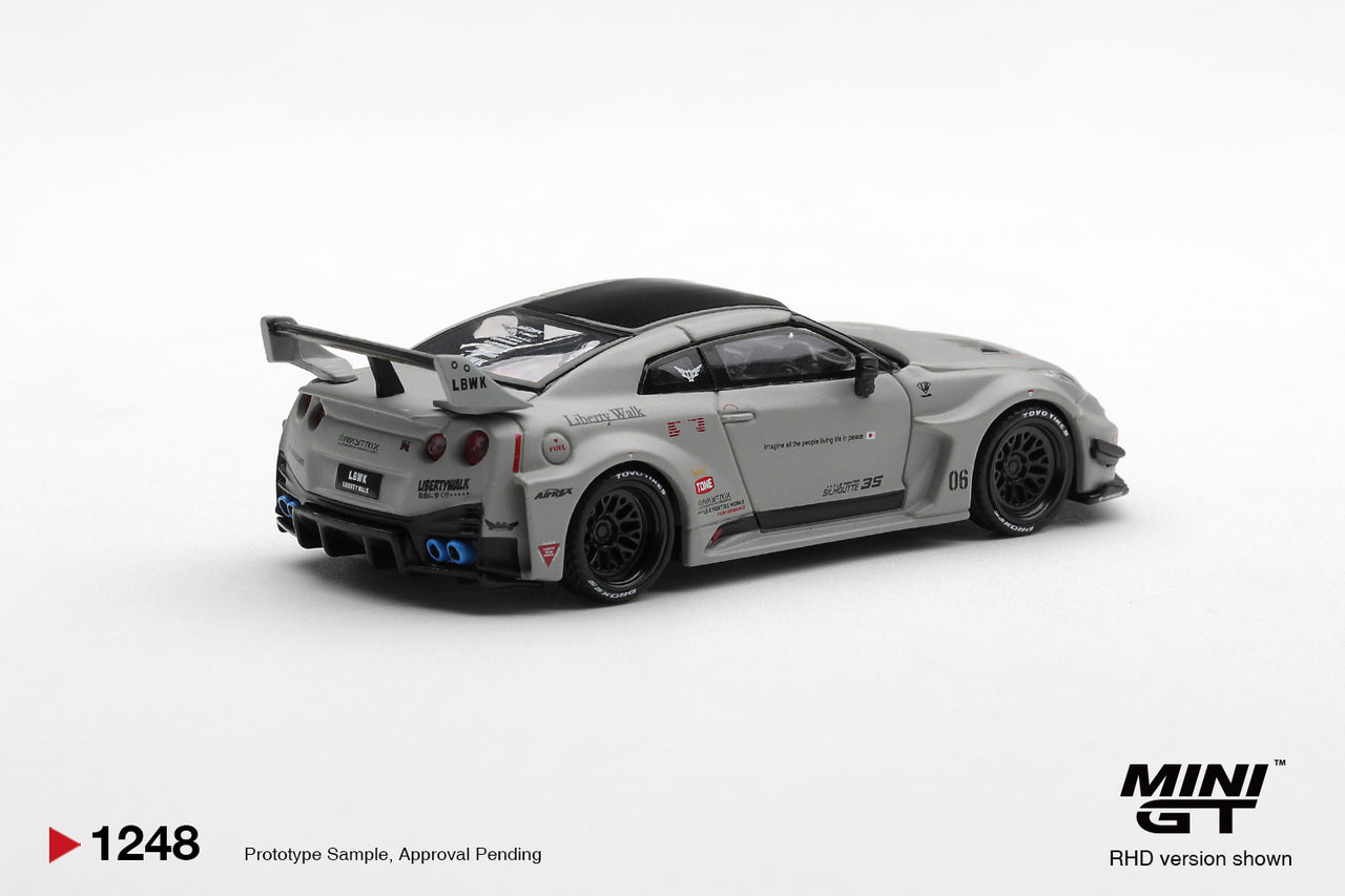 PRE-ORDER Mini GT 1:64 NISSAN LB-Silhouette WORKS GT 35GT-RR Ver.1 Matt Grey MGT01248-R