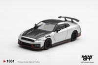 Thumbnail for PRE-ORDER Mini GT 1:64 Nissan GT-R NISMO 2024 Silver MGT01361-R