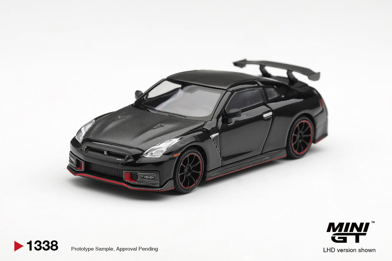 PRE-ORDER Mini GT 1:64 Nissan GT-R Nismo 2024 Black MGT01338-R