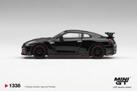 Thumbnail for PRE-ORDER Mini GT 1:64 Nissan GT-R Nismo 2024 Black MGT01338-R