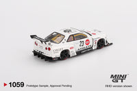 Thumbnail for PRE-ORDER Mini GT 1:64 Nissan LB-ER34 Super Silhouette ATHLETE/COLLET MGT01059-R
