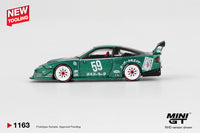Thumbnail for PRE-ORDER Mini GT 1:64 Nissan LB-Super Silhouette 180SX 2026 TAS MGT01163-R