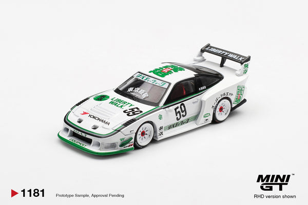 Mini GT 1:64 Nissan Skyline Kenmeri Liberty Walk Nissan Racing '75