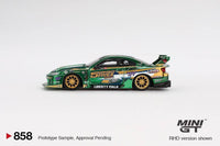 Thumbnail for PRE-ORDER Mini GT 1:64 Nissan Nissan LB-Super Silhouette S15 SILVIA LBWK 2024 Fausto Racing MGT00858-R