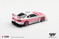 Thumbnail for PRE-ORDER Mini GT 1:64 Nissan SILVIA S15 LB-Super Silhouette AMOCULTURE MGT01239-R