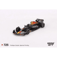 Thumbnail for PRE-ORDER Mini GT 1:64 Oracle Red Bull Racing RB19 #11 Sergio Pérez 2023 F1 2023 Saudi Arabian GP Winner MGT00725-L