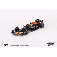 Thumbnail for PRE-ORDER Mini GT 1:64 Oracle Red Bull Racing RB19 #1 Max Verstappen 2023 F1 2023 Bahrain GP Winner MGT00724-L