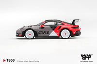 Thumbnail for PRE-ORDER Mini GT 1:64 Porsche 911 GT3 RS STAPLE x INOZETEK MGT01353-L