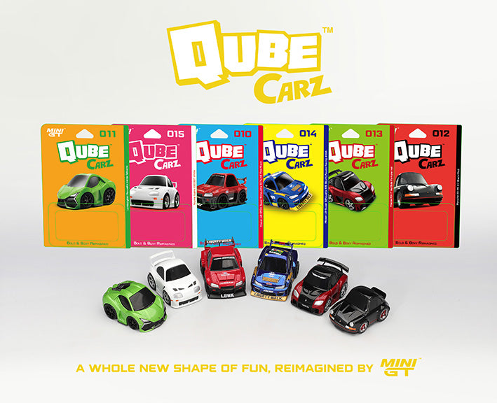 PRE-ORDER Mini GT 1:64 Qube Carz Mix 3 Sealed Case
