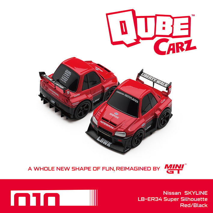 PRE-ORDER Mini GT 1:64 Qube Carz Mix 3 Sealed Case