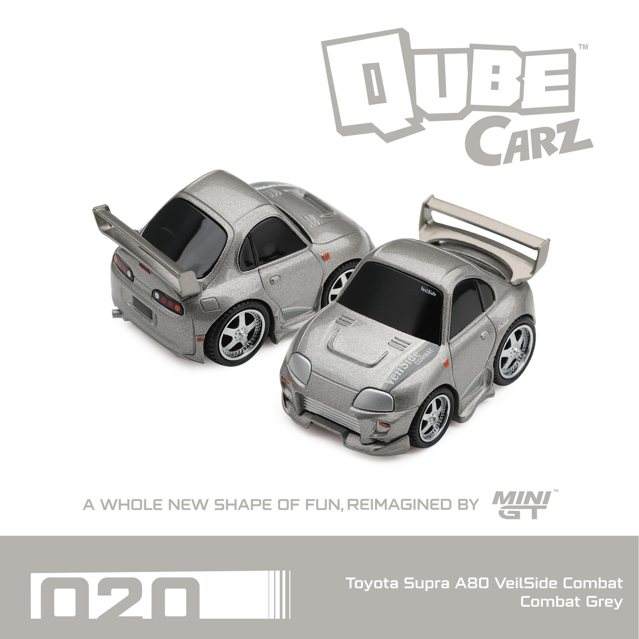 PRE-ORDER Mini GT 1:64 Qube Carz Mix 4 Sealed Case