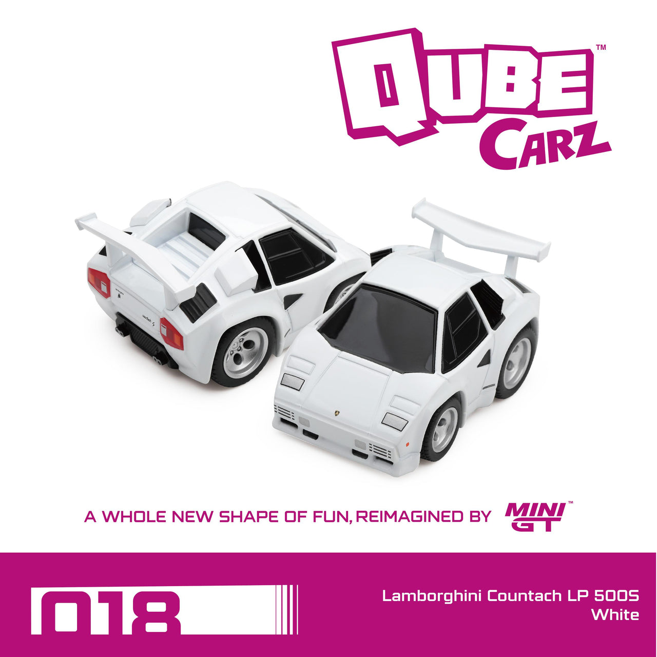 PRE-ORDER Mini GT 1:64 Qube Carz Mix 4 Sealed Case