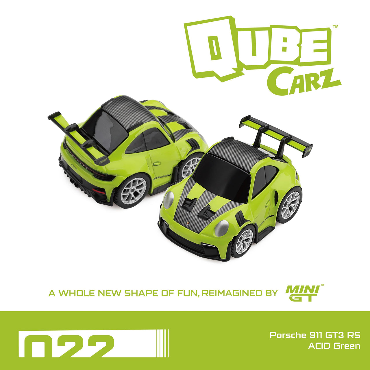 PRE-ORDER Mini GT 1:64 Qube Carz Mix 5 Sealed Case