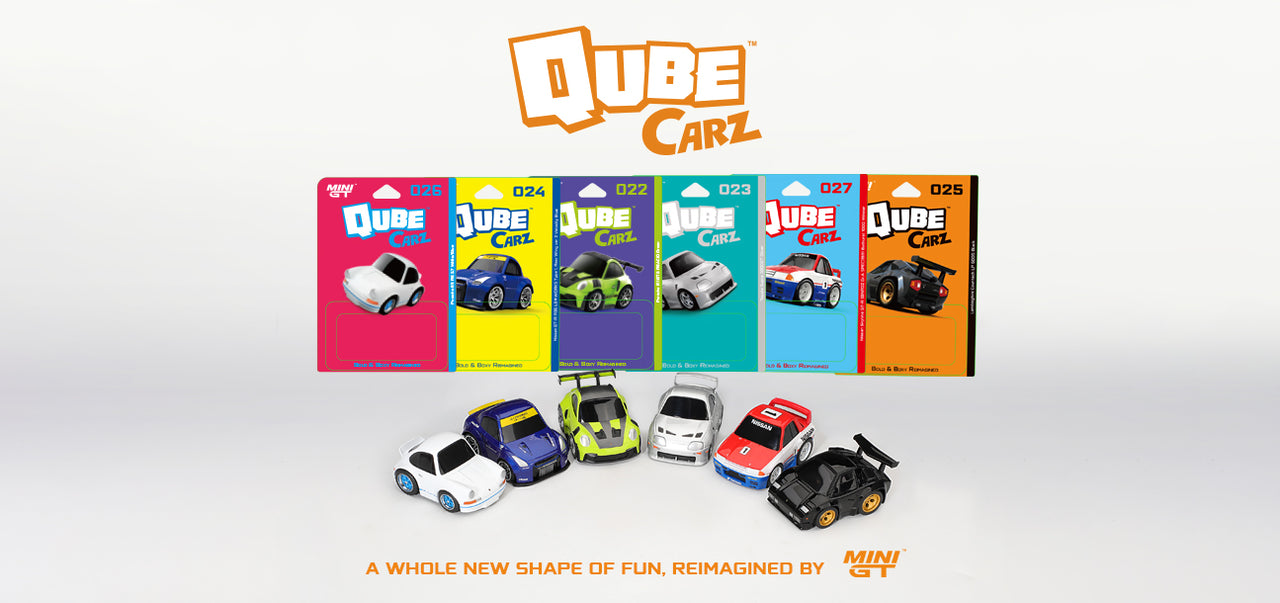 PRE-ORDER Mini GT 1:64 Qube Carz Mix 5 Sealed Case