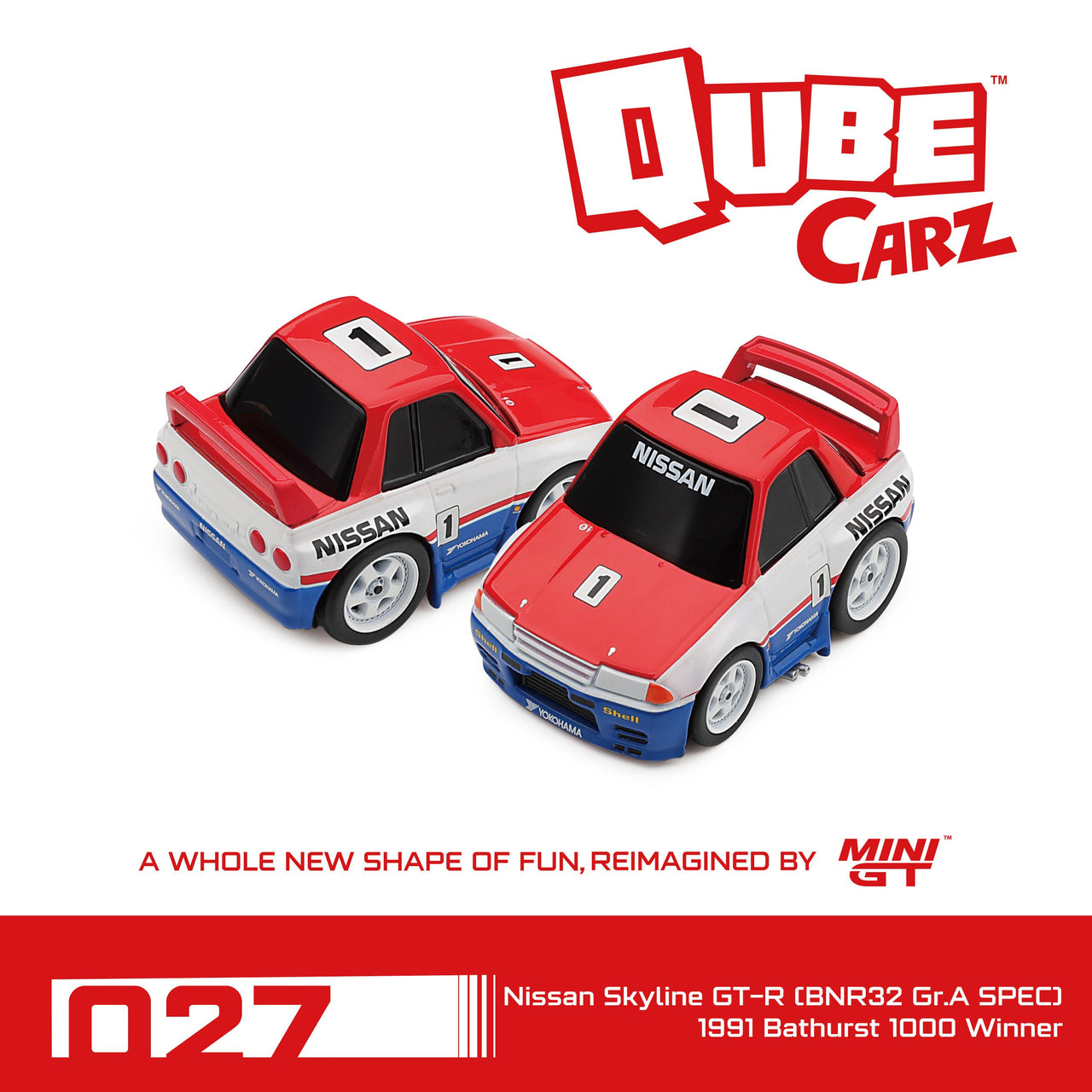 PRE-ORDER Mini GT 1:64 Qube Carz Mix 5 Sealed Case